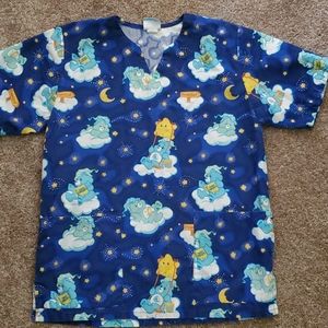 Carebear scrub top